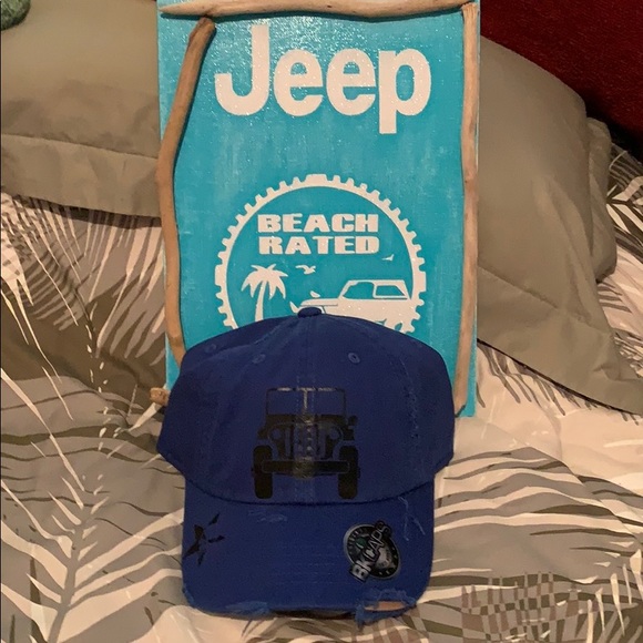 BKCAPS Other - Jeep lovers! Brand new distressed classic Jeep hat